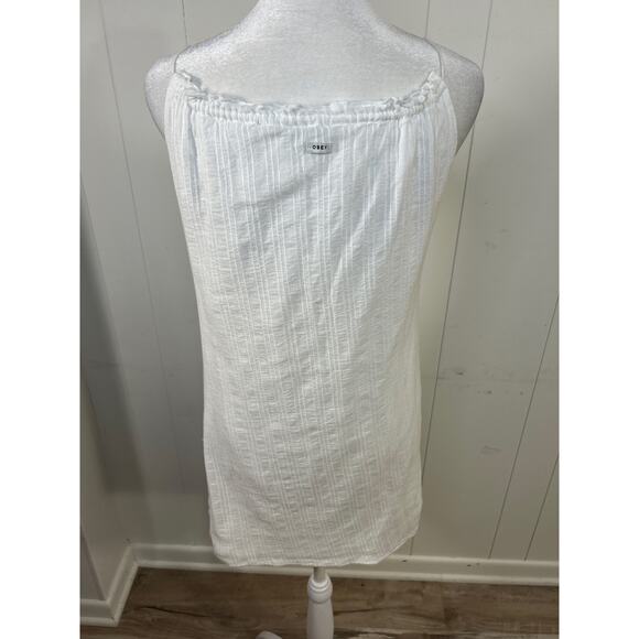 Obey Worldwide Isle 100% Cotton Dress in white. Size medium. Fully lined. - Picture 7 of 11